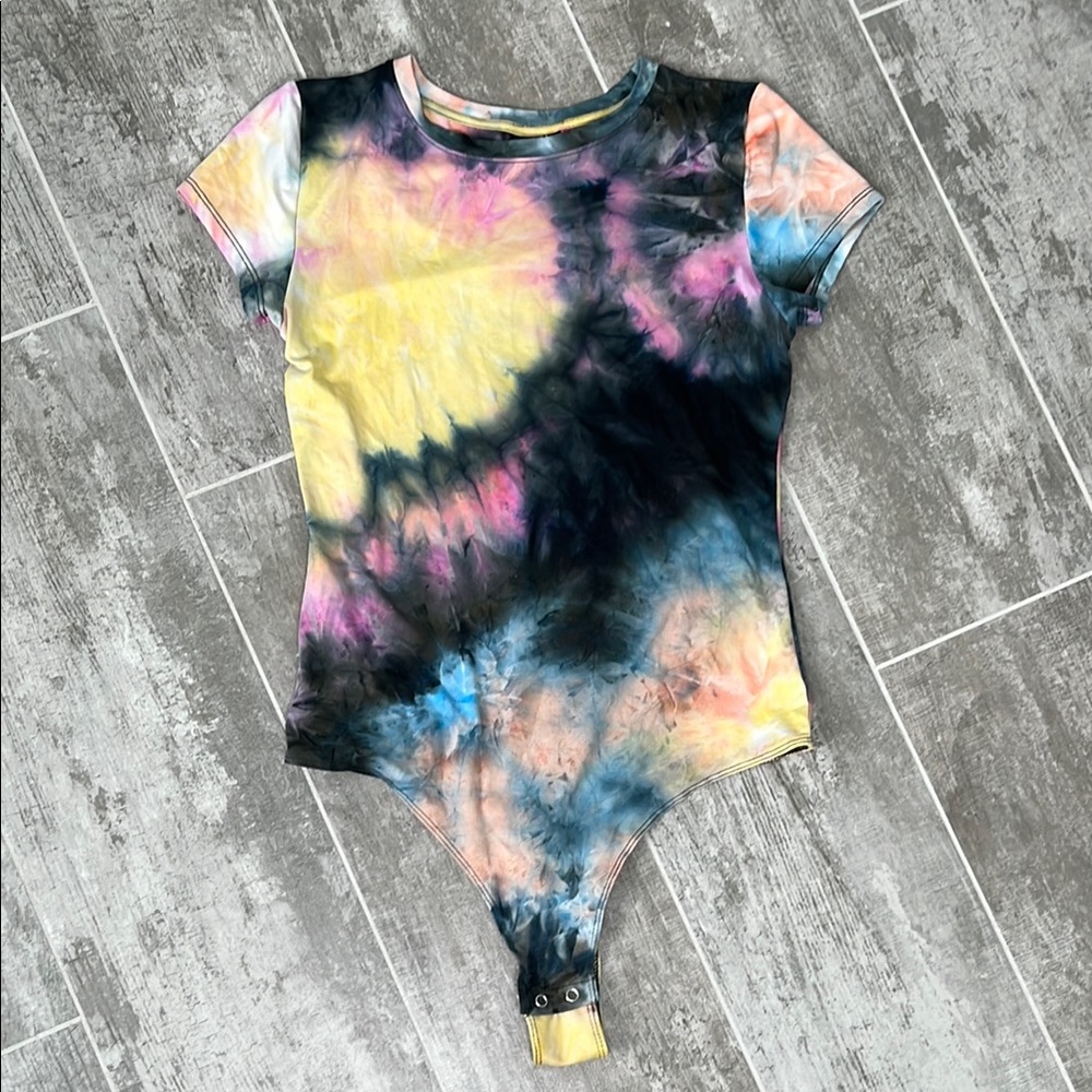 Tie-Dye Juniors Bodysuit
